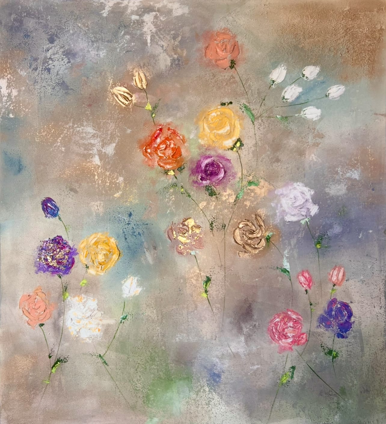 Etreinte Florale